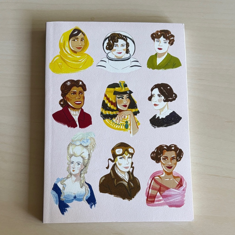 Ann Shen - Bad Girls Throughout History - lined with illustrations